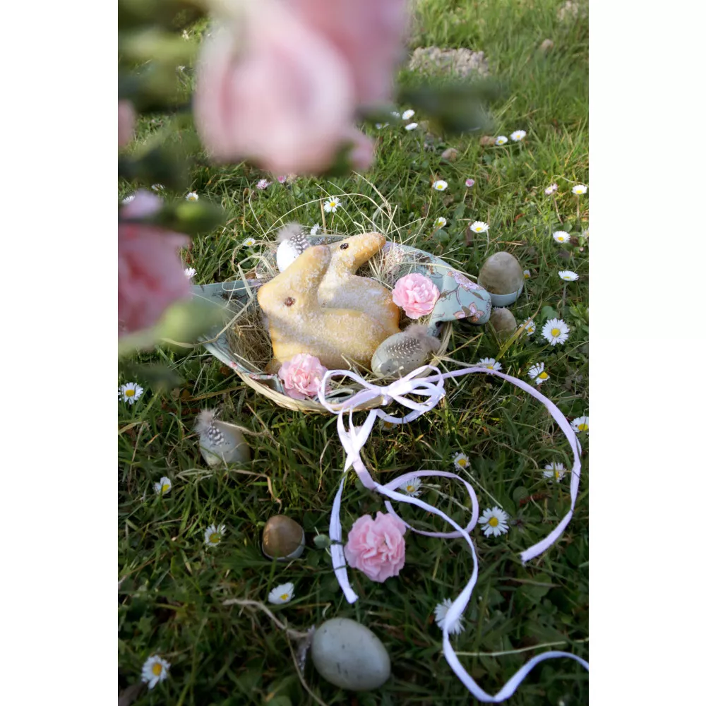 Quarkteig-Hase